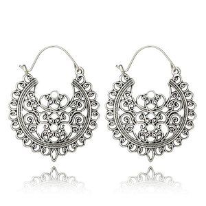 3/$20 New Silver Vintage Style Geometric Earrings